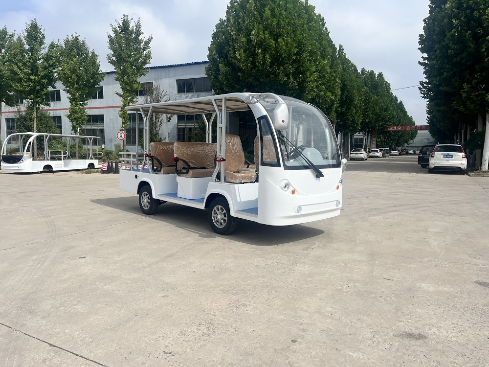 Support Customization 8 Seater Electric Sightseeing Car With Lithium Battery And Customizable LOGO
