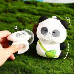 Fashion Creative Silicone Keychain Cartoon Animal Pendant Key Ring for Women