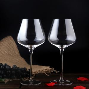 Quality Hand Blowned Thin Wall Lead Free Crystal Wine Glass wholesale