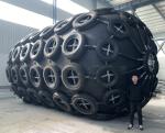 Black Good Aging Resistance Air Tightness Inflatable Fenders 4.5*9m