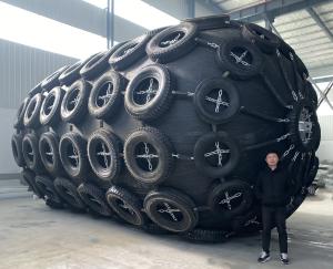 Quality Black Good Aging Resistance Air Tightness Inflatable Fenders 4.5*9m wholesale