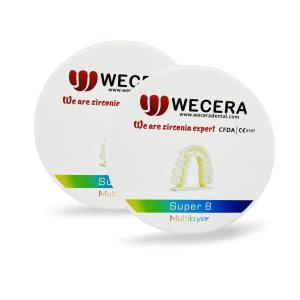 Quality Durable 14mm Multi-Layer Zirconia Disc for Long-Lasting Dental Restorations wholesale