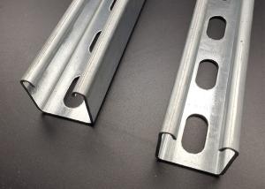 China OEM Pre Galvanized Aluminium Strut C Channel 1.5MM Thickness on sale