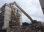 Cat 349 Excavator Demolition Boom For House Removal 24 Meter