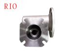304 Stainless Steel Worm Reduction Gearbox Flange Mounted Customized