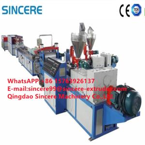 Quality Small PVC Profile Extruder Machine Production Line PE PP Window Profile Extrusion Line wholesale