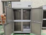 Commercial Upright Fridge for Kitchen Fan Cooling System Stainless Steel