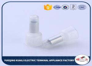 Quality Crimp Cap Nylon Closed End Wire Connectors CE2 16 / 14 Gauge Car Terminal wholesale