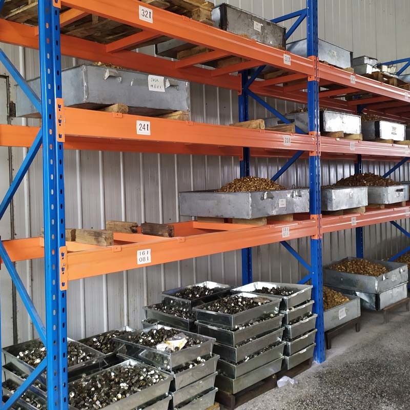 Customized Industrial Metal Warehouse Racking Pallet Racking System 500kgs-2500kgs/Shelf