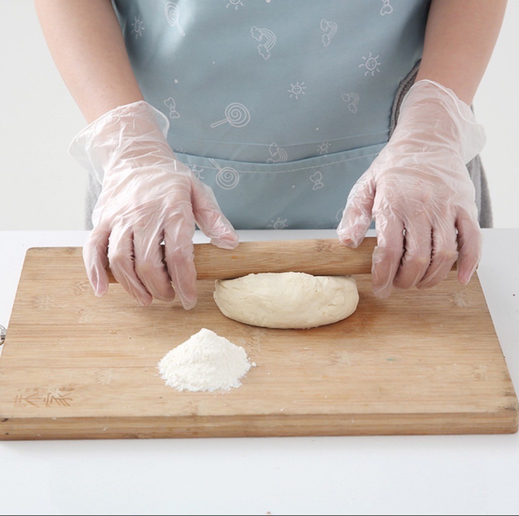 Eco - Friendly Disposable PVC Gloves Personal Protection Plastic Hand Gloves