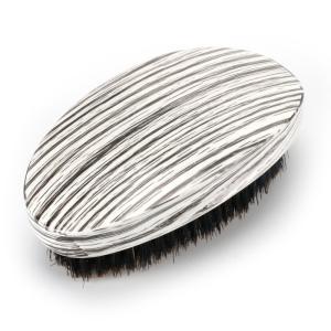 Quality Boar Bristle Brush 360 Waves Brush with Customized Color White PU Curved Palm wholesale