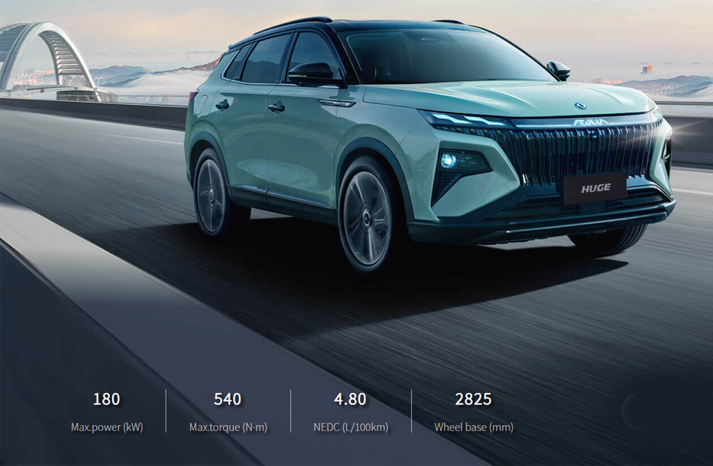 Dongfeng Family Auto's Style SUV 2024 Upgrade Version with Maximum Power of 200-250Ps and Minimum Grand Clearance of 10°-15°