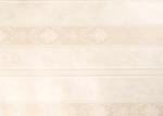 Beige Damask Pattern Non Woven Wallpaper / Embossed Living Room Striped