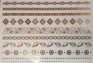 Quality Metallic foil tattoo wholesale