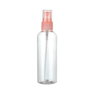 Quality 100ml Capacity Transparent Sprayer Bottle for Cosmetic Portable PET Plastic Bottle wholesale