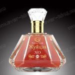Custom Luxury Diamond Spirits Brandy Glass Bottle 700Ml