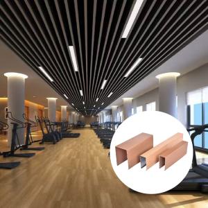 Quality Fireproof Suspended Strip Aluminium Ceiling Tile For Indoor Decoration wholesale