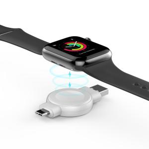 Quality ABS PC Material Smart Watch Wireless Charger USB Cable Included wholesale