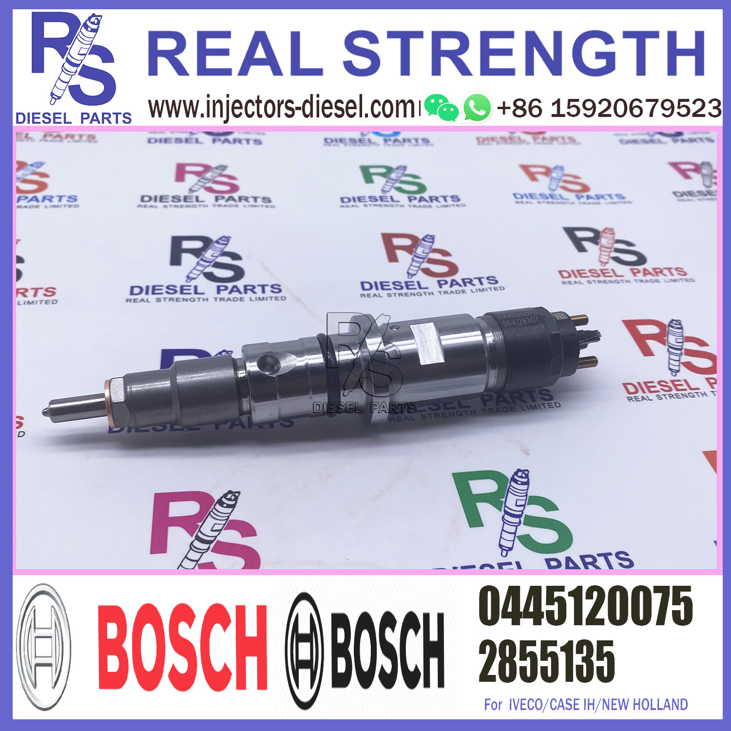 IVECO / IH / Fuel Injectors 2855135 504128307 0445120075