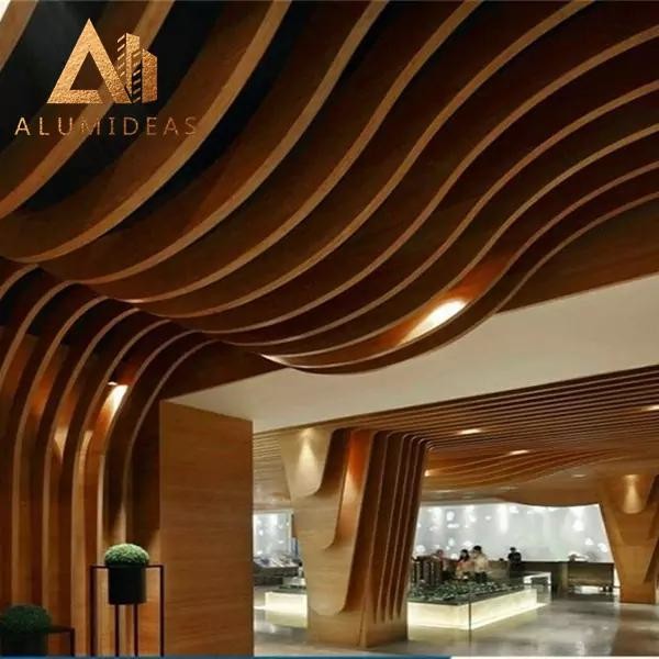 Corrugated aluminum roofing