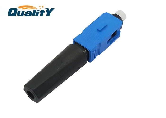 Direct Plug Type SC UPC Fiber Optic Fast Connector G657A Return Loss 45db