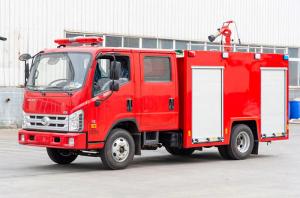 Quality Foton Water Tender Small Fire Fighting Truck with Double Row Cabin wholesale