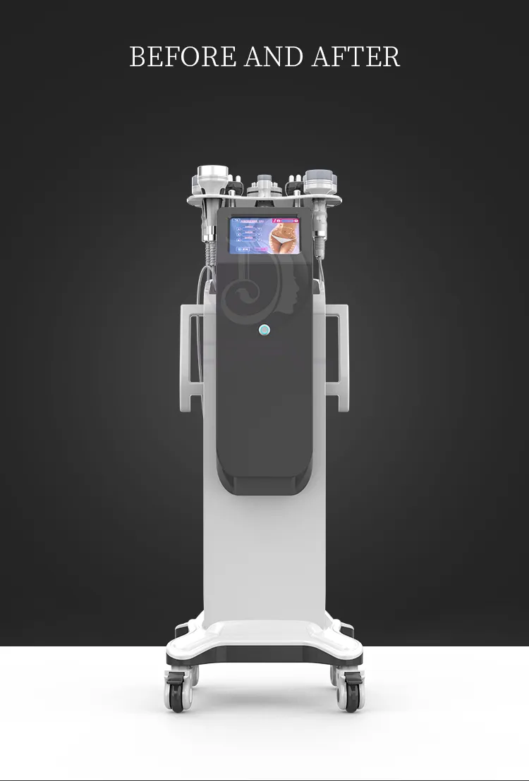 AS85 5MHZ Vacuum Cavitation Machine 80K 9 In 1 Ultrasonic Cavitation Machine