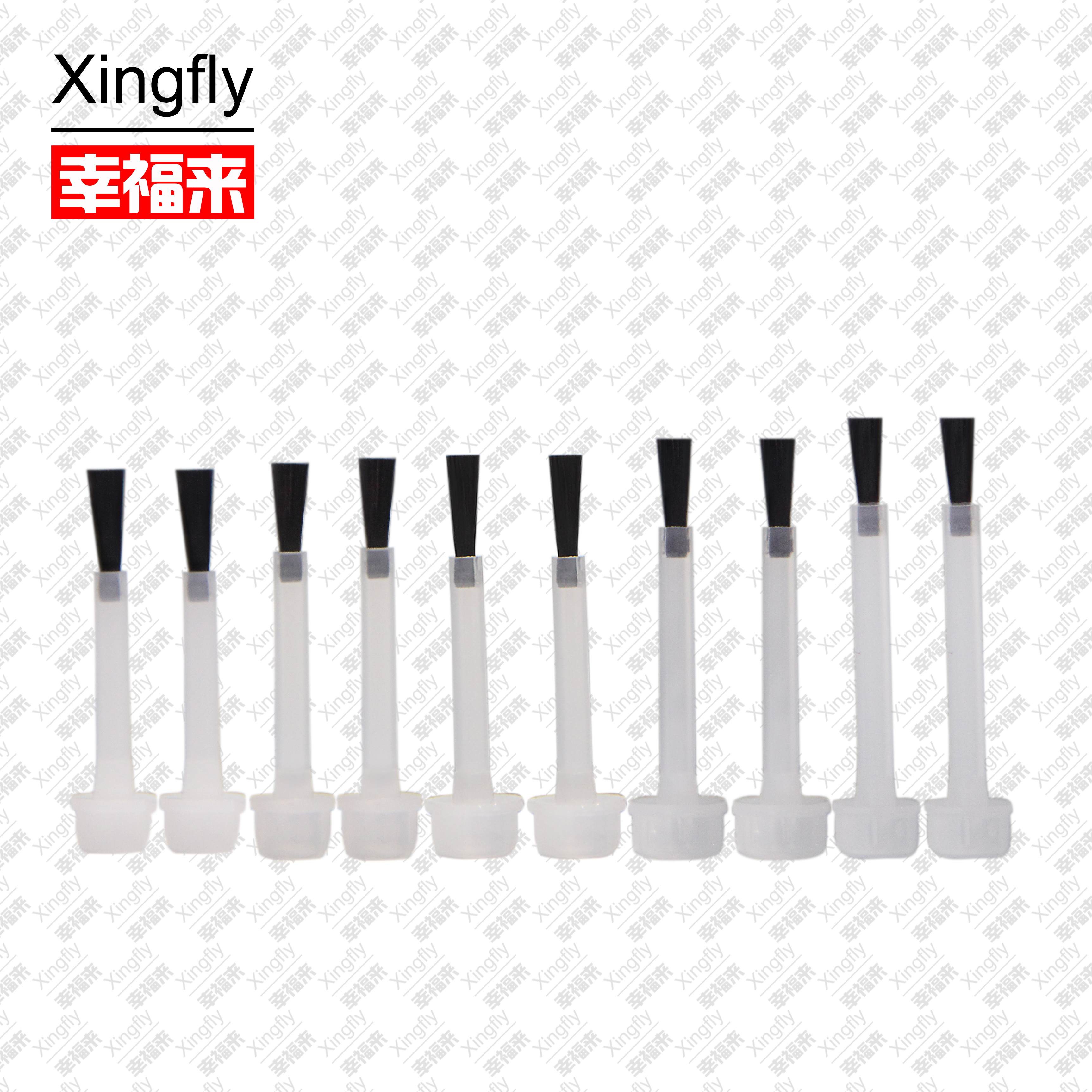 Plastic Nail Polish Brush Gel Polish Paintbrush Makeup Dupont
