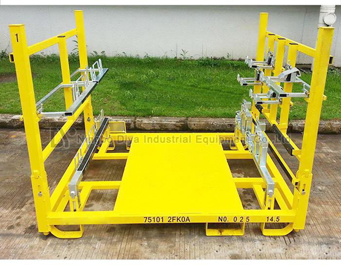 Warehouse Portable Stacking Rack System , Adjustable Metal Tire Rack Storage System