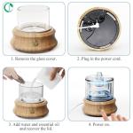 80ml Glass Air Humidifier & Aroma Diffuser ▕ DN-836