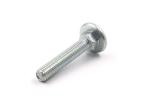 Hex Neck Flat Round Head Screw , Phillips Drive Small Flat Head Screws