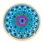 Creative Rainbow Building Blocks Mandala Diamond Wisdom Assembly Game