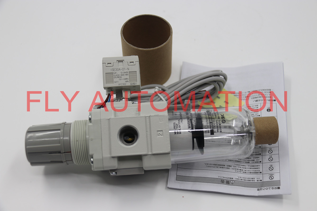 AFD40-F03-R-A Air Preparation Units Filter Regulator With Transparent Cup Protective Cover