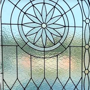 Quality Church Tiff Stained Glass For The Nave Handmade Stained Glass For Dome Roof Decorative Leaded Glass wholesale