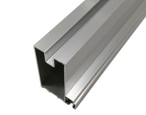 Quality Anodized Wardrobe Aluminium Profile , Kitchen Door Handle Furniture Aluminum Profile wholesale