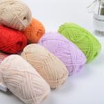 OEM ODM Flag Yarn 4ply 5ply 6ply 8ply Milk Crochet Cotton Knitting Yarn