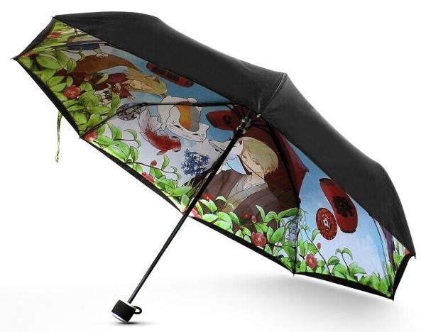 Black Telescopic Automatic Travel Umbrella Manual Open Full Heat Transfer