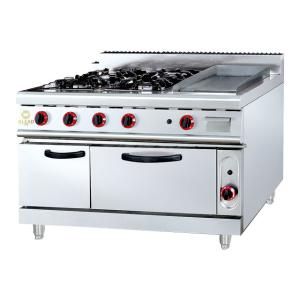 Quality Professional Gas Powered Restaurant Cooking Equipment in Stainless Steel wholesale