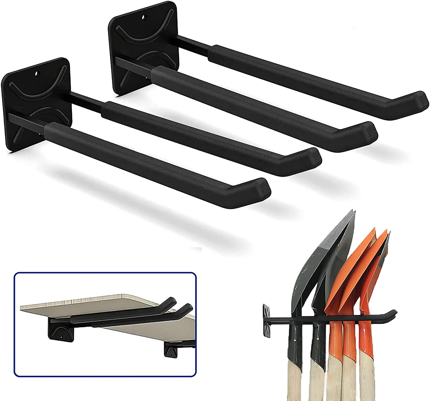 Sustainable Function Garage Storage System Hooks Multifunction Wall Mount Tool Organizer