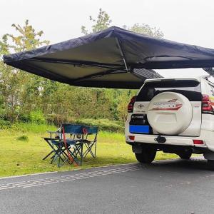 Quality Customized Color 600D Oxford 270 Degree Camper Awning For Outdoor Camping wholesale