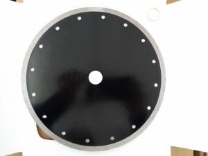 Quality 10 Inch Continuous Rim Saw Blade , Angle Grinder 180mm Diamond Tile Cutting Disc wholesale