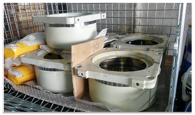 ACHIEVE PUTZMEISTER Concrete Pump Parts Outer Housing Discharge Support 240391003