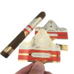 Vinyl BOPP Cigar Labels Printable Gold Foil Heat Resistant Embossed Sticker