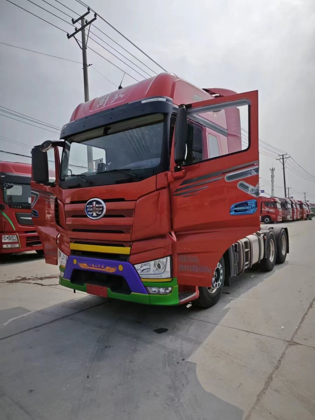 Faw Jiefang Truck Used Tractor Head J7 500 Hp 6x4 Strong