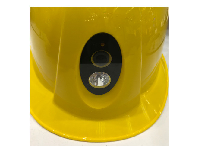 Small Head Mounted Safety Helmet Camera 1080 P Android 5.1 Operating System