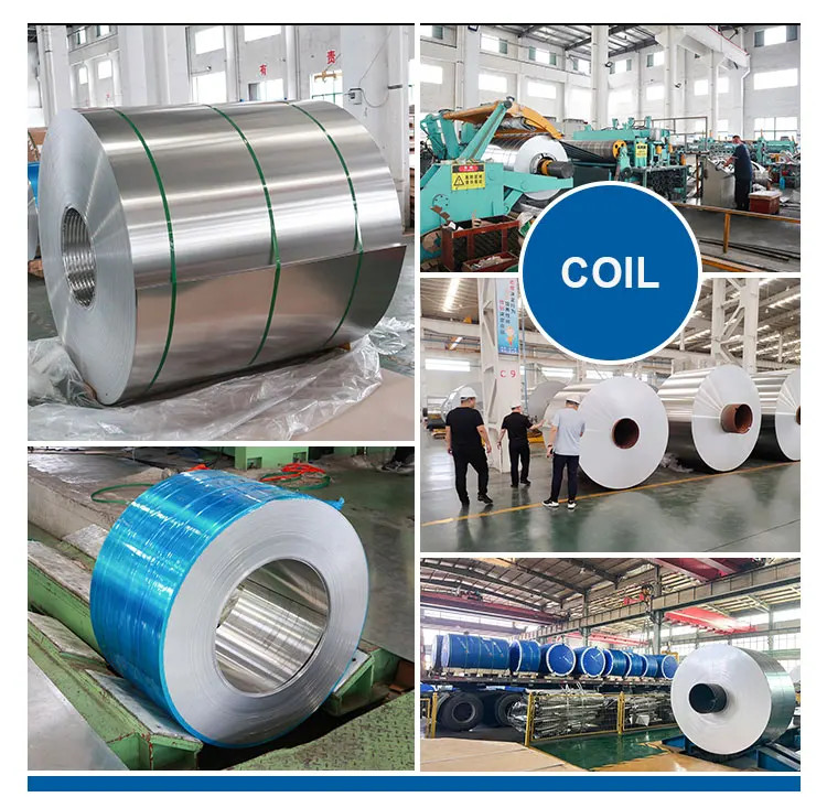 White Aluminum Coil 3003 3004 3105 5005 ALuminum Coil Trim Coated