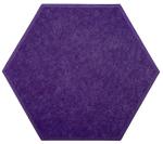 Hexagon PET Felt Acoustic Panels Eco Friendly Sound Absorption Panels Multi