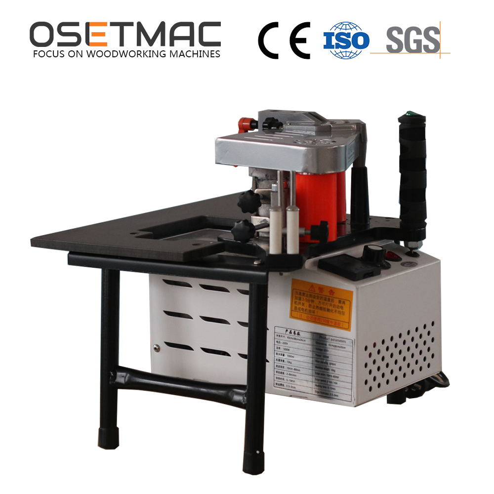 1.2kW Power Edge Banding Machine for Portable PVC MDF Melamine Manual Bander TS-50B