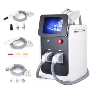 Quality 3 in 1 Multifunctional rf elight rejuvenation nd yag laser tattoo removal hair removal machine wholesale