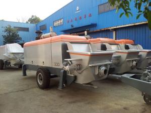 Quality Stable 186kw Concrete Ground Pump Concrete Pump Trailer 2100 rpm wholesale
